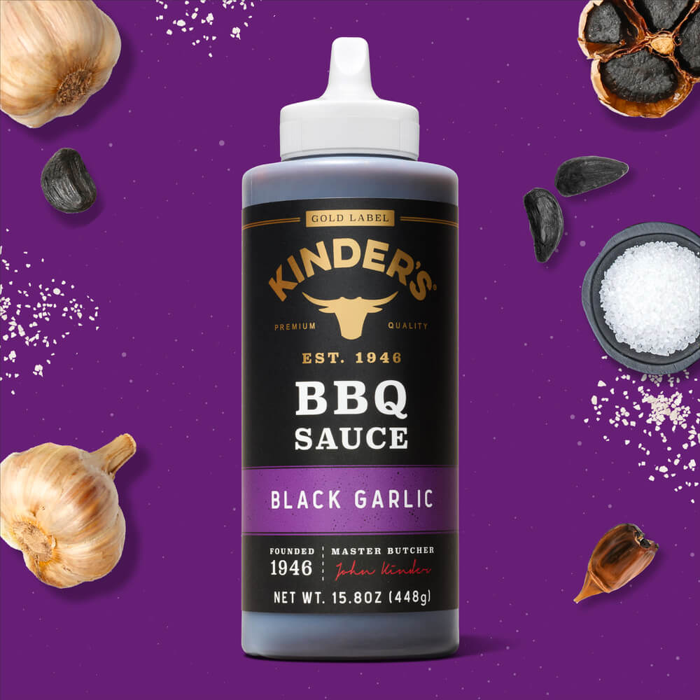 Black Garlic Gold Label BBQ Sauce