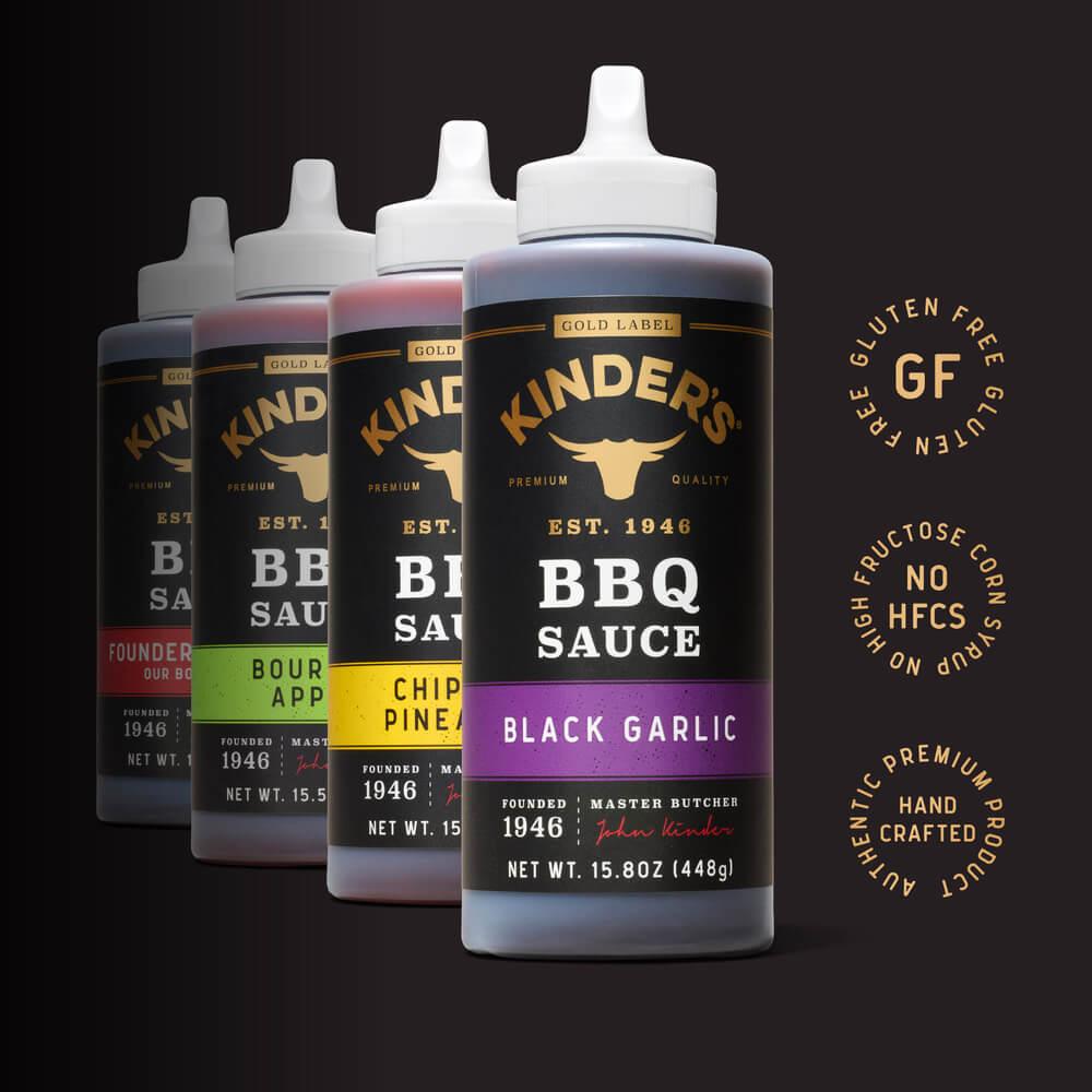 Black Garlic Gold Label BBQ Sauce