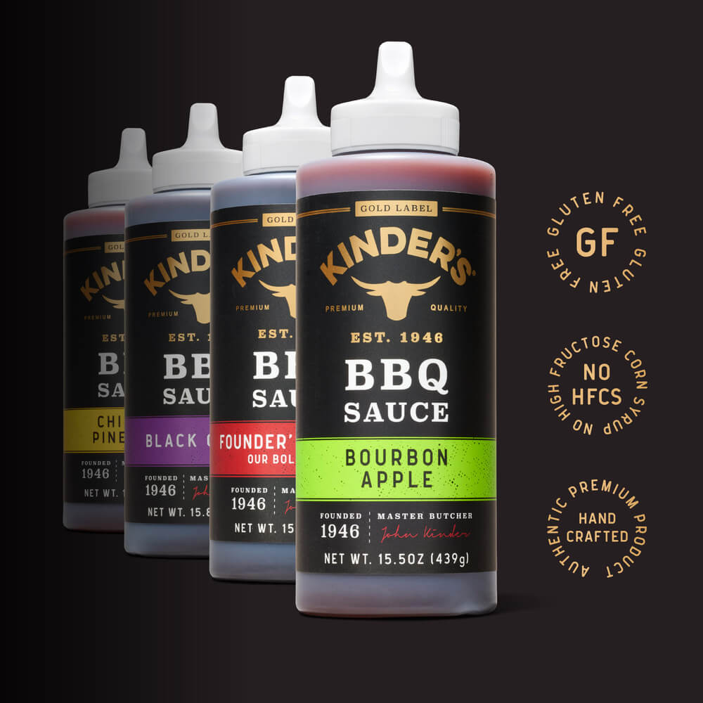 Bourbon Apple Gold Label BBQ Sauce