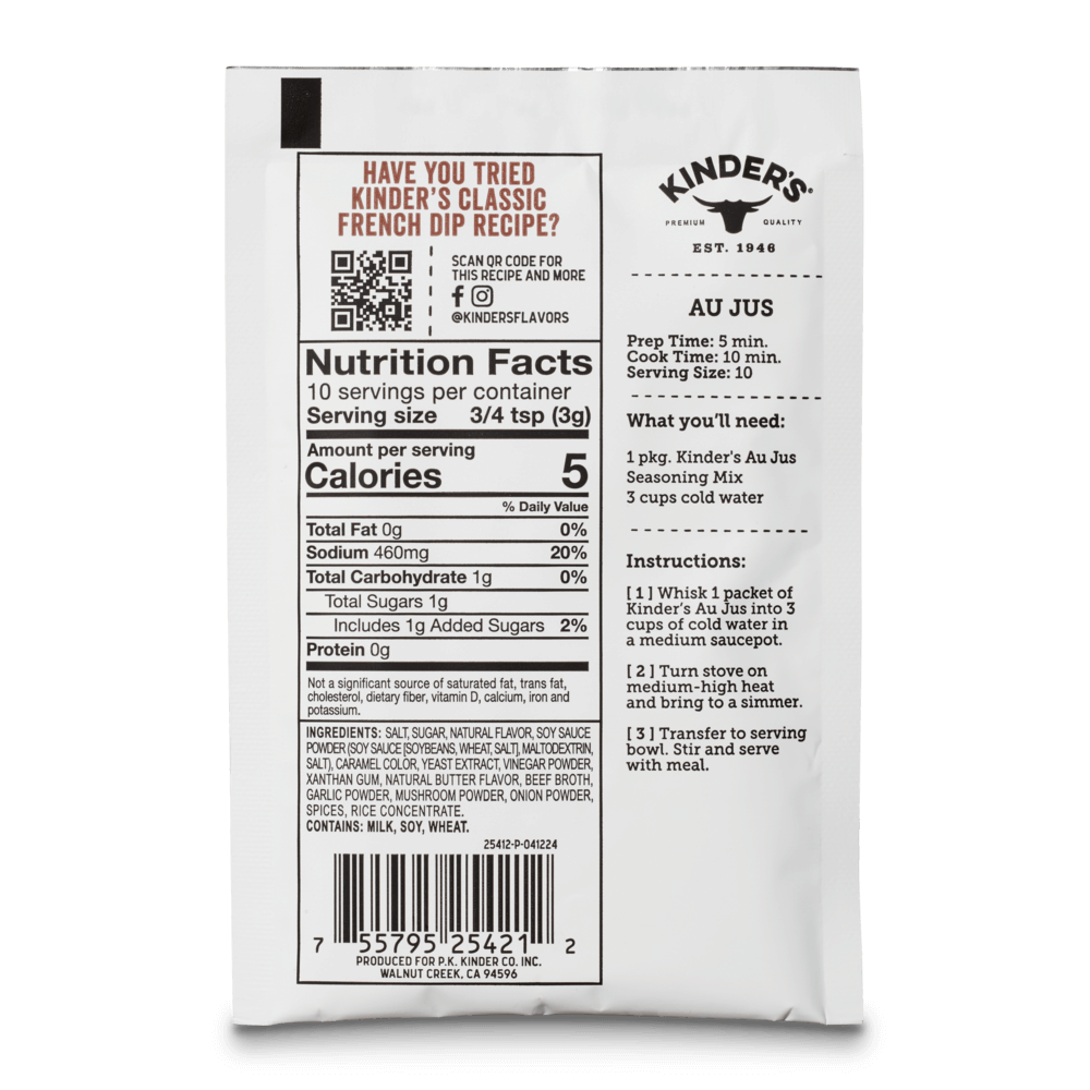 Au Jus Bone Broth Gravy