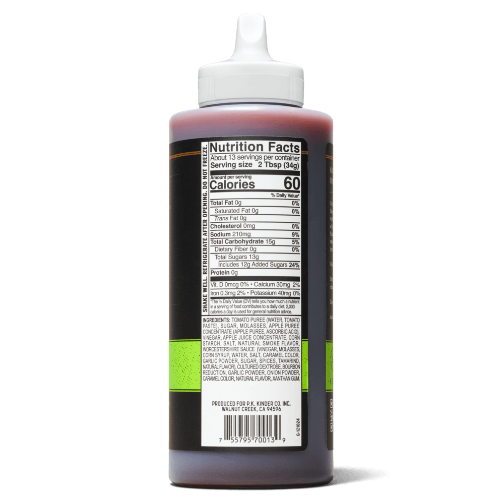 Bourbon Apple Gold Label BBQ Sauce