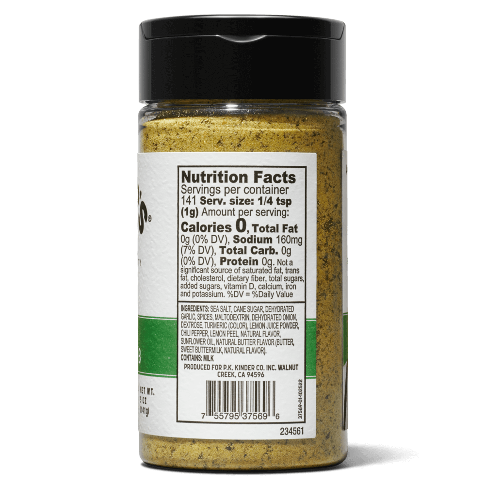 Buttery Garlic & Herb Seasoning