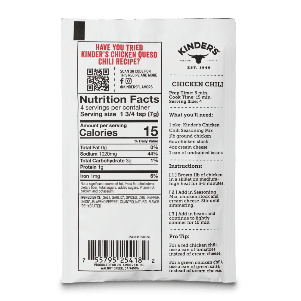 Chicken Chili Seasoning