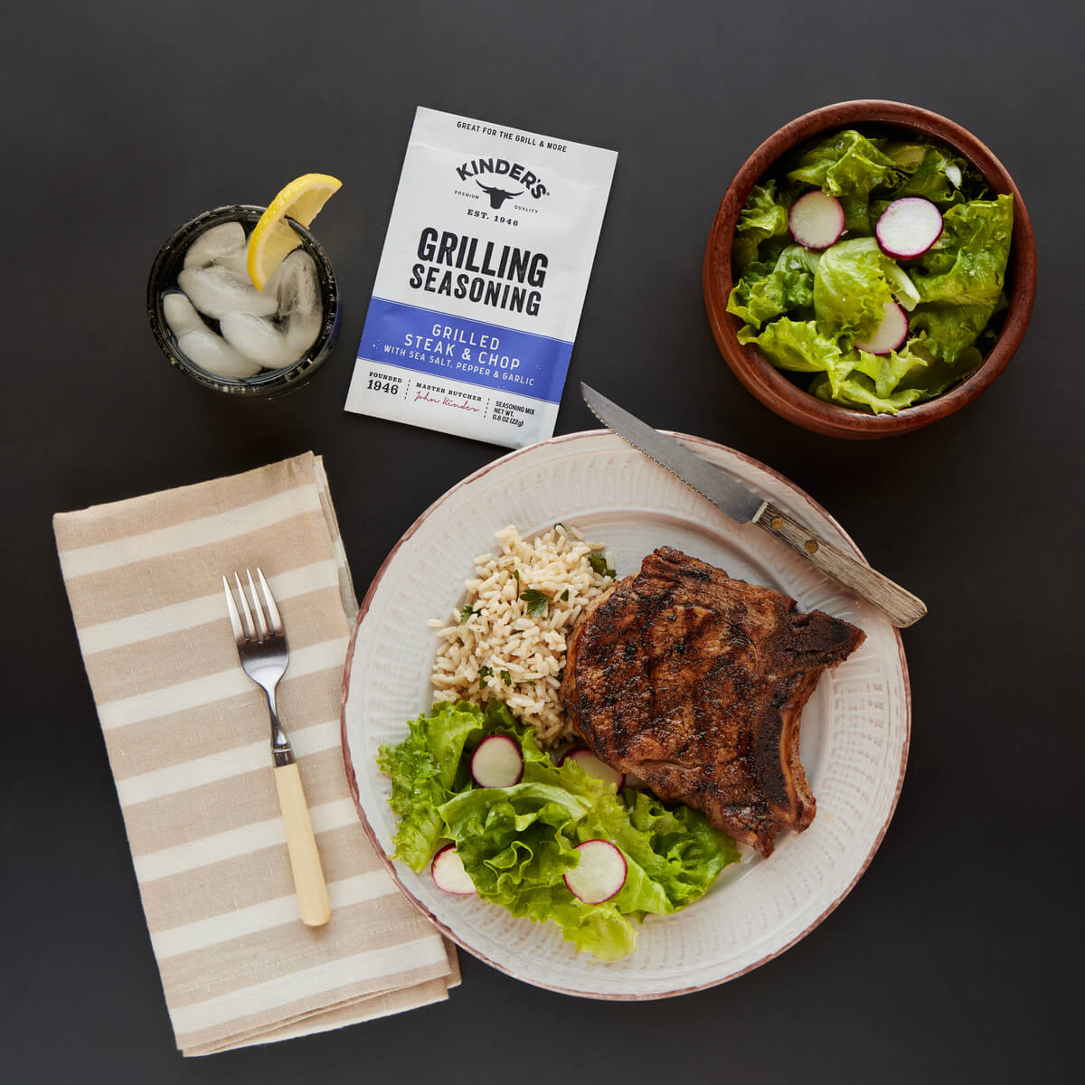 Grilled Steak & Chop Grilling Seasoning