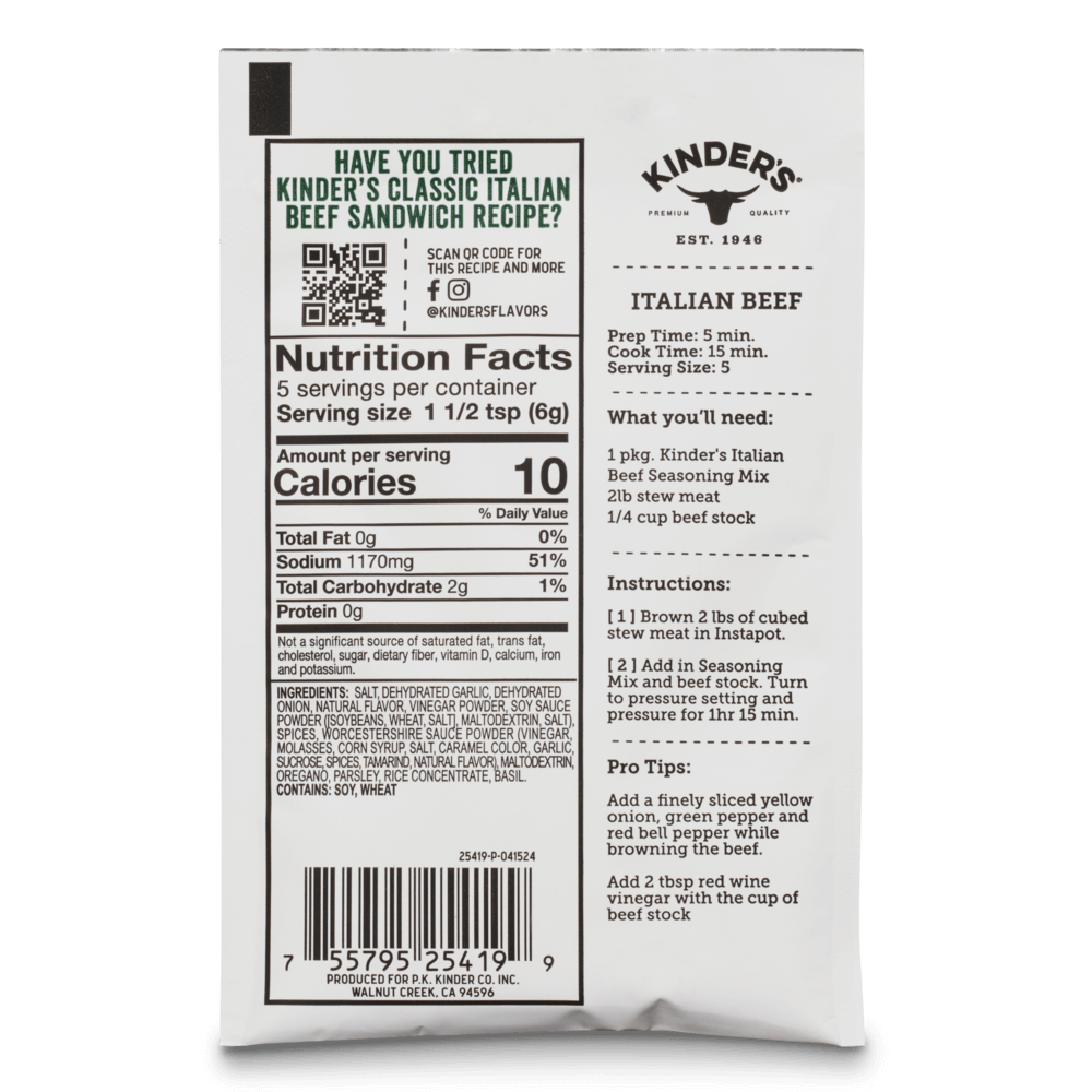 Italian Beef Seasoning