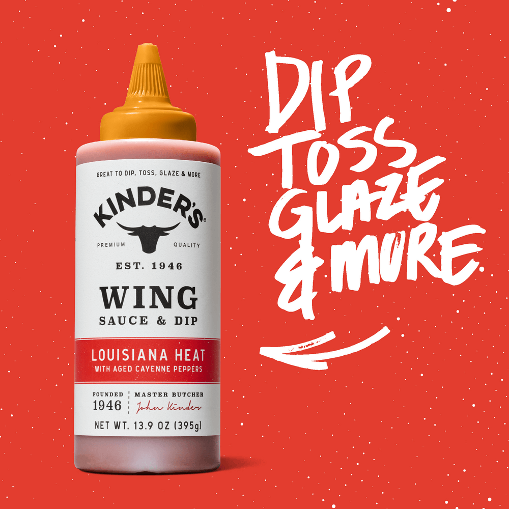 Louisiana Heat Wing Sauce & Dip
