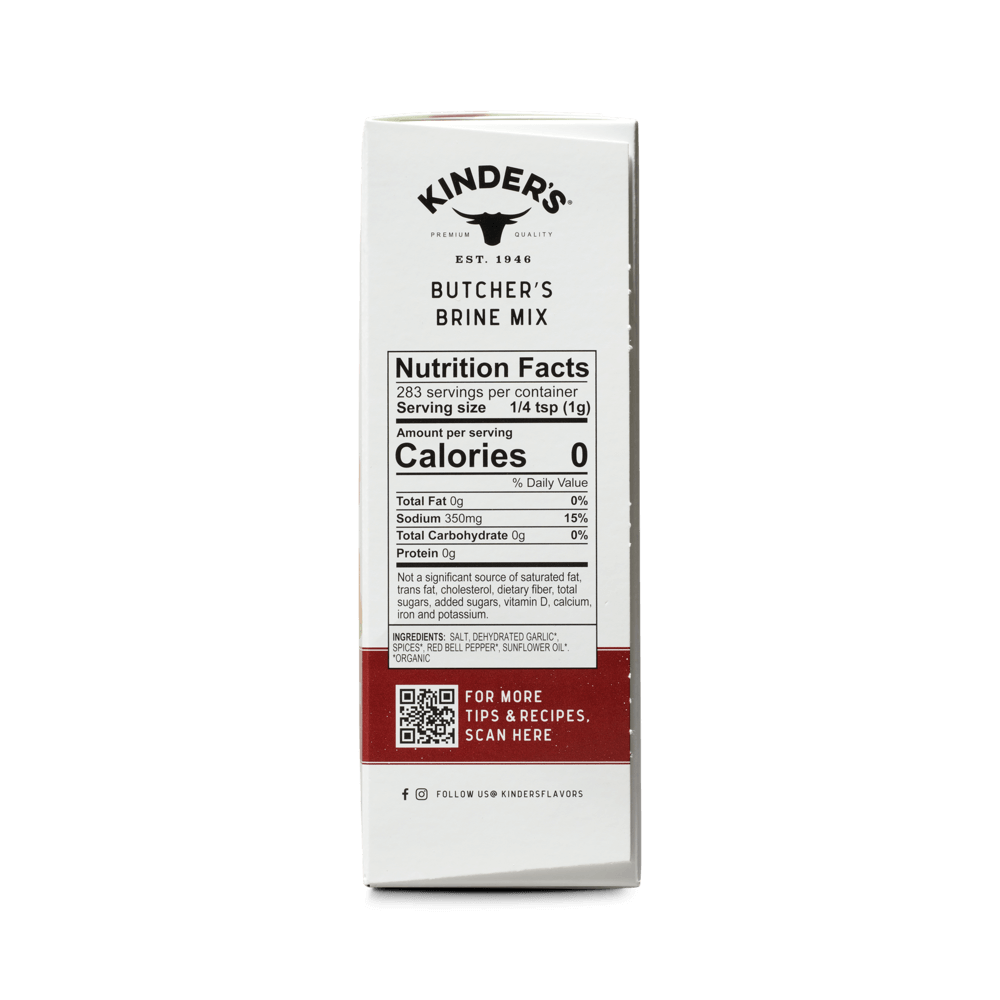 Organic Buttery Poultry Blend Butcher's Brine Kit