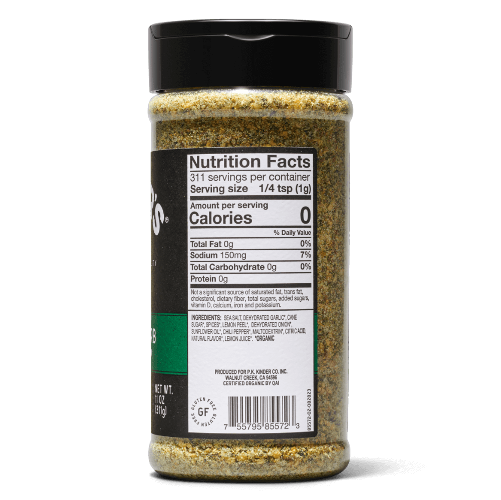 Organic Garlic & Herb Seasoning