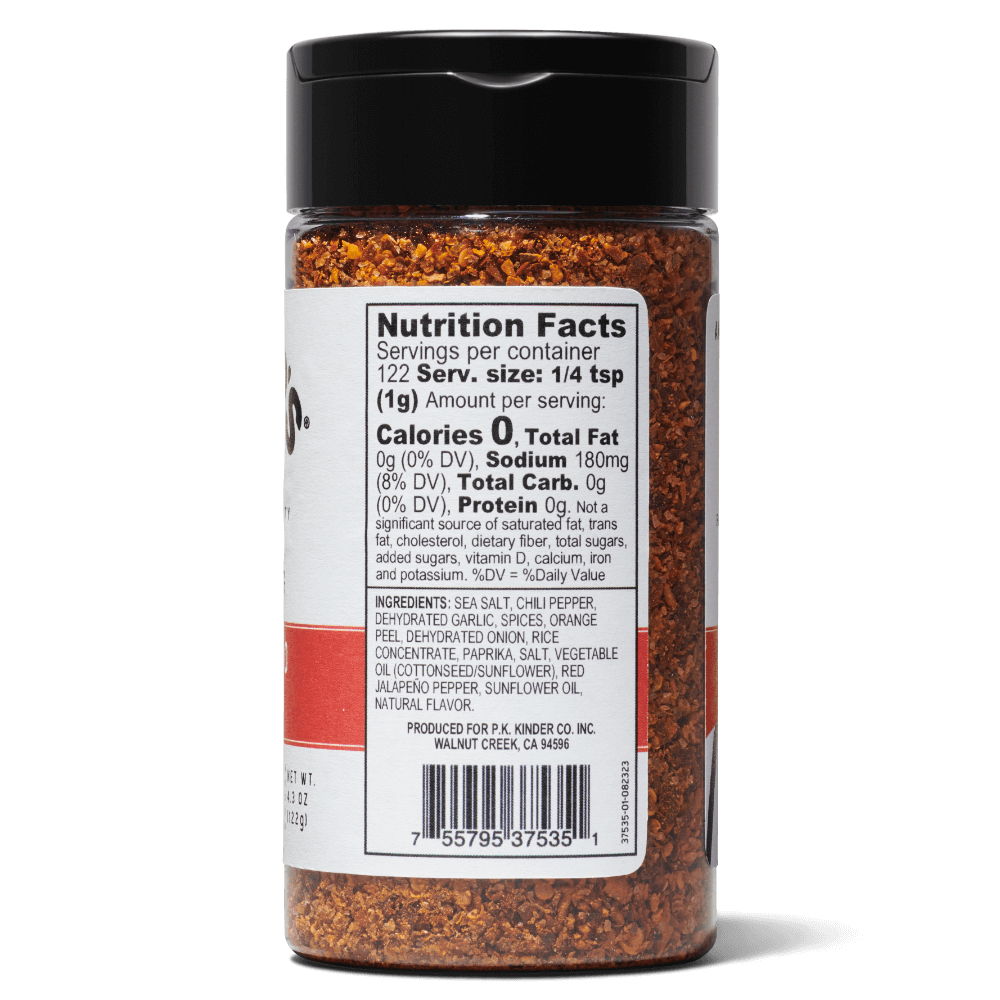 Red Jalapeño Garlic Seasoning