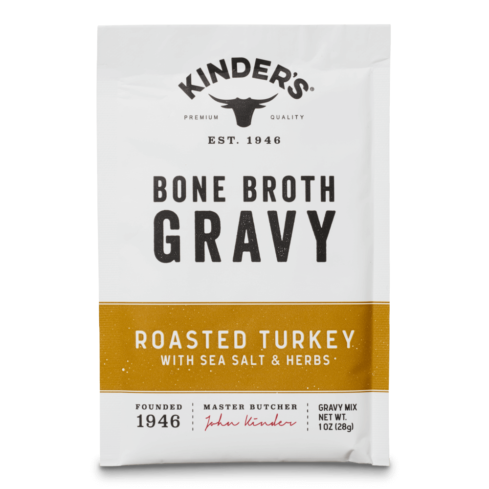 Roasted Turkey Bone Broth Gravy