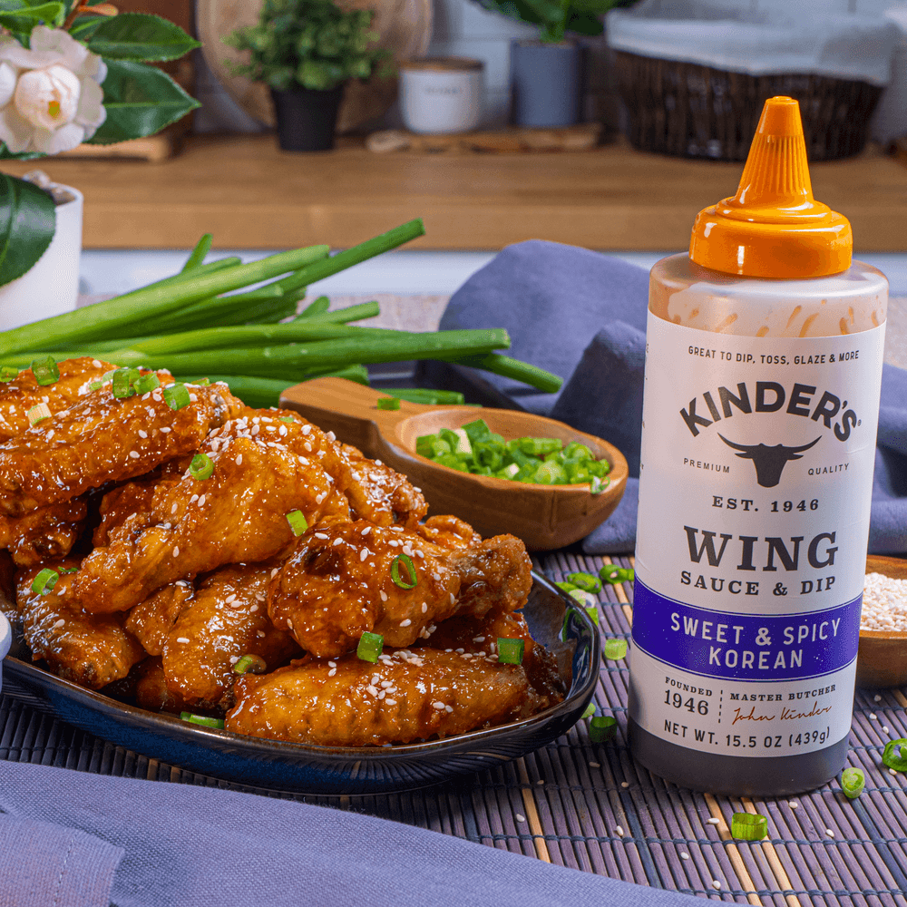 Sweet & Spicy Korean Wing Sauce & Dip