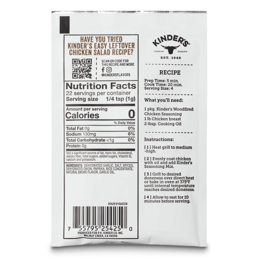 Woodfired Chicken Grilling Seasoning