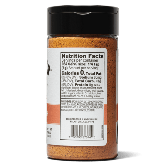 Bourbon Peach Seasoning